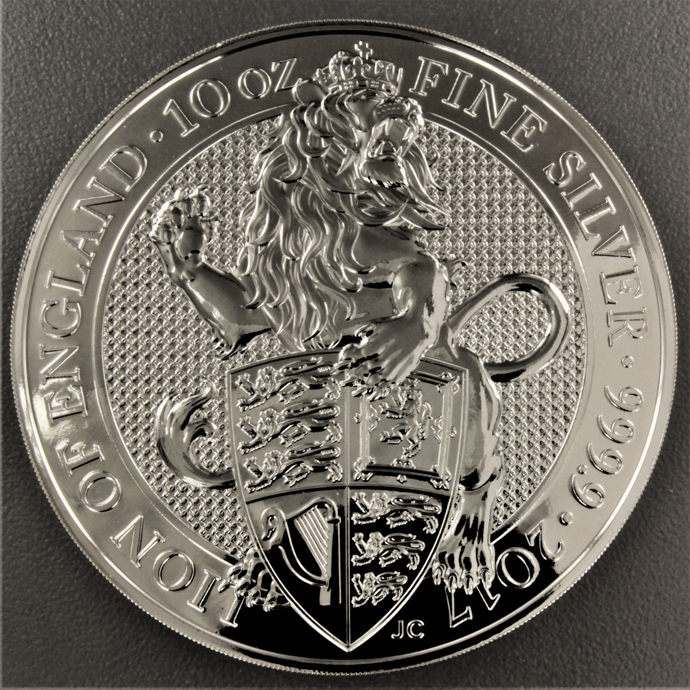 Silbermünze 10oz "Lion of England" 2017 The Queen s Beasts (Großbritannien) - Hauptansicht