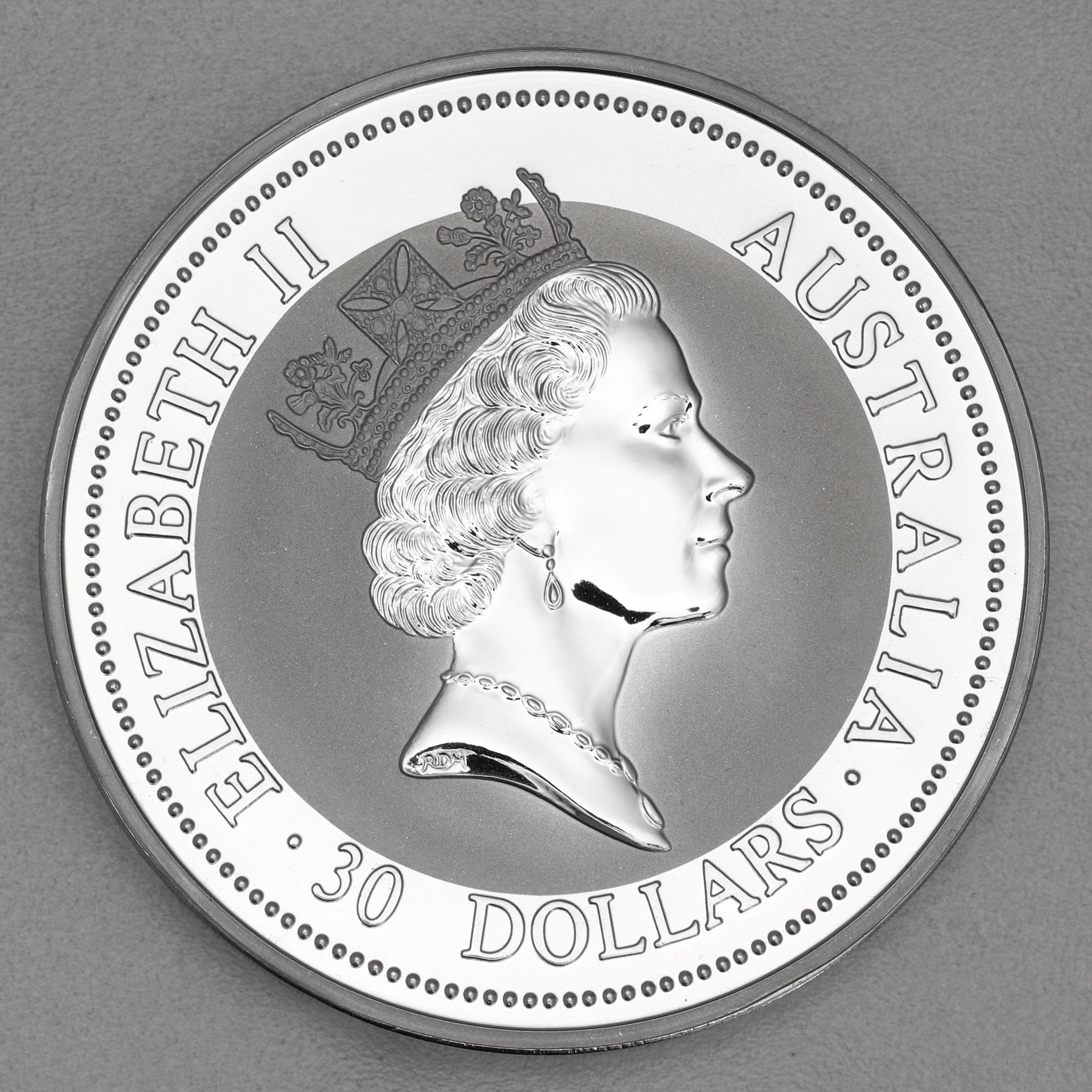 Silbermünze 1kg "Kookaburra" 1995 (Australien) - Detailansicht 1