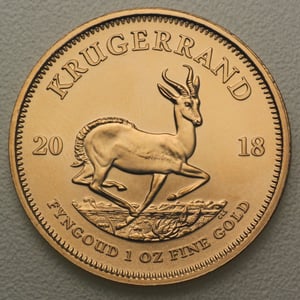 Goldmünze 1oz "Krügerrand" 2018 (Südafrika) - Hauptansicht