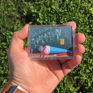 Goldbarren 1g "Zum Schulanfang" (Motivbox) - Miniaturansicht 5