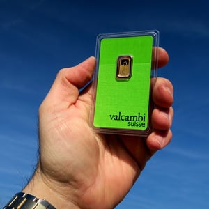 Goldbarren 1g "Green Gold" VALCAMBI (999,9 Au) - Miniaturansicht 6