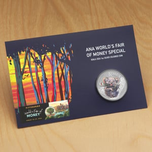 Silbermünze 1oz "Koala" 2026 (koloriert) ANA World s Fair of Money Special (Australien) - Miniaturansicht 7