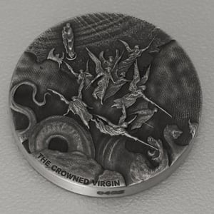 Silbermünze 2oz "The Crowned Virgin" 2019 (AF) Biblical (Niue) - Miniaturansicht 3
