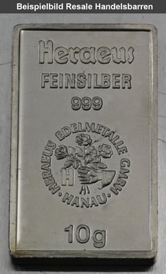 Silberbarren 10g (Resale) - Miniaturansicht 3