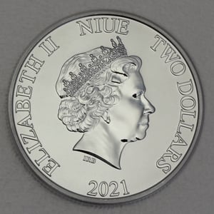 Silbermünze 1oz "Hakuna Matata" 2021 Disney s – Lion King (Niue) - Miniaturansicht 2