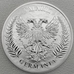 Silbermedaille 1oz "Germania" 2020 (Polen) - Miniaturansicht 2