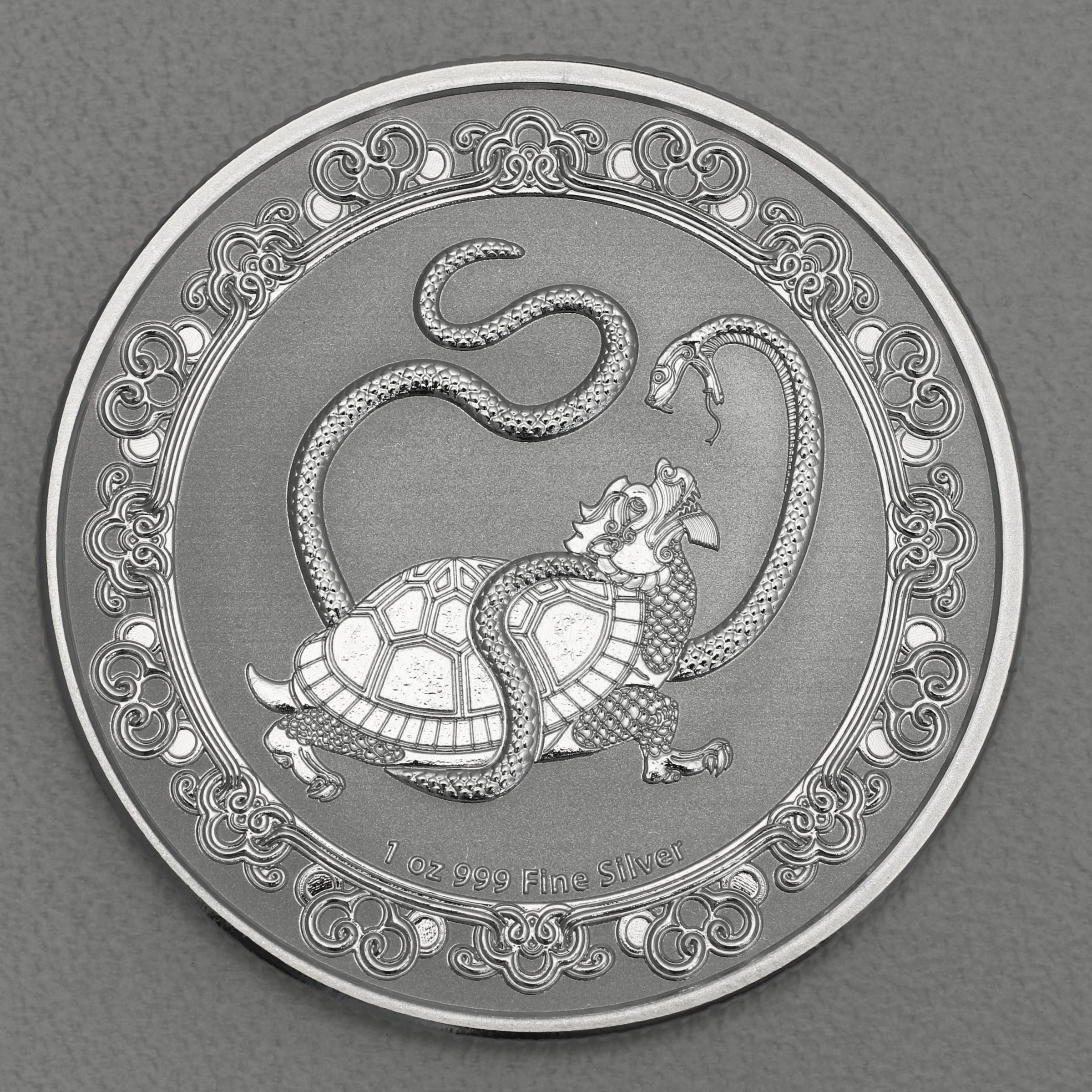 Silbermünze 1oz "Black Turtle" 2021 Celestial Animals (Niue) - Hauptansicht