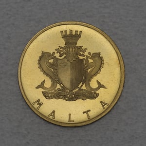 Goldmünze 5 Pounds 1972 (Malta) - Miniaturansicht 2
