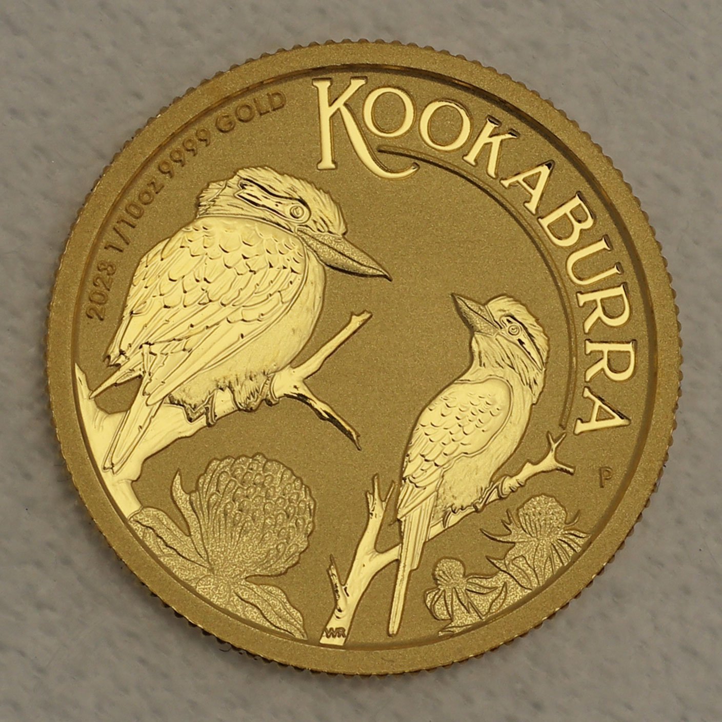 Goldmünze 1/10oz "Kookaburra" 2023 (Australien) - Hauptansicht