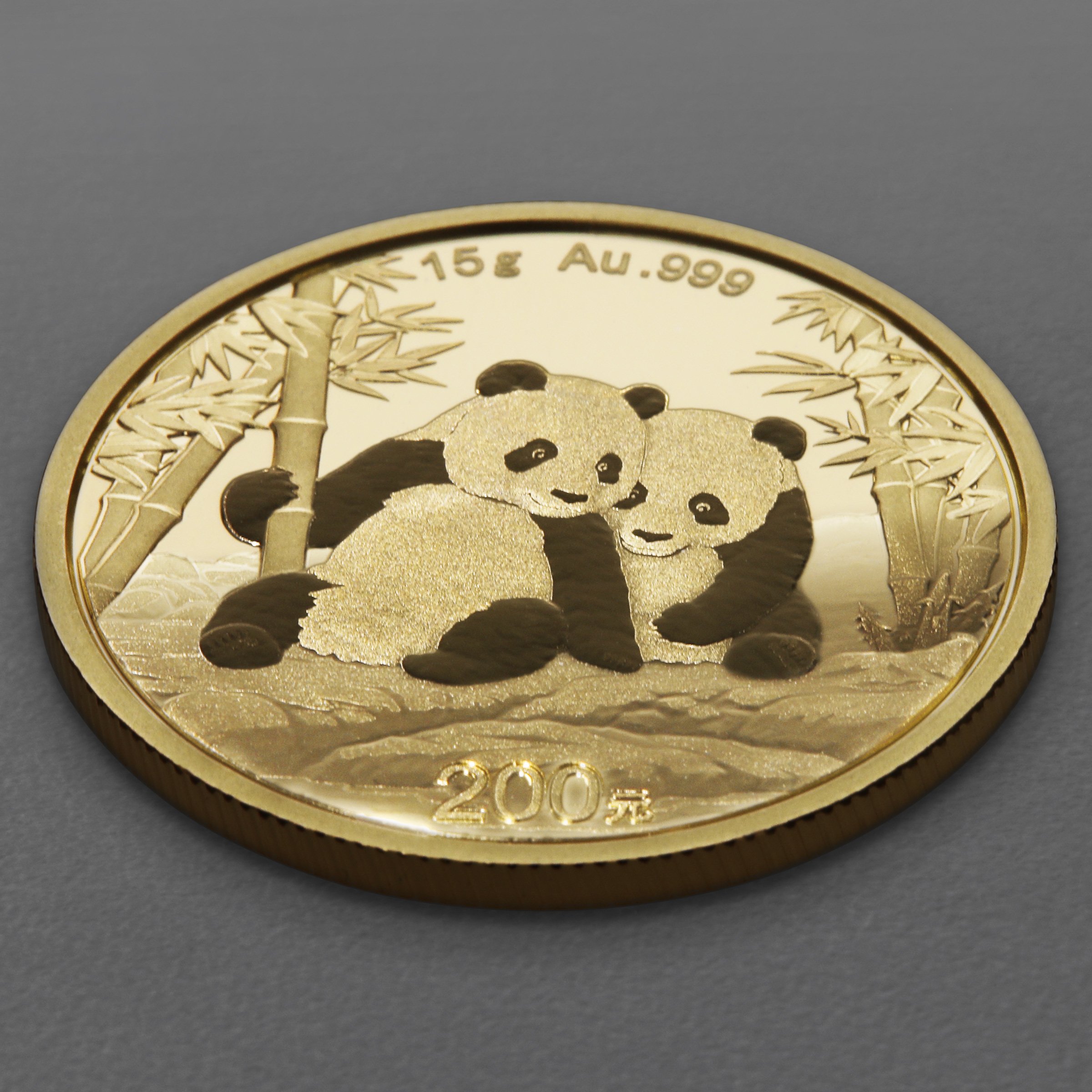 Goldmünze 15g "Panda" 2026 (China) - Detailansicht 2