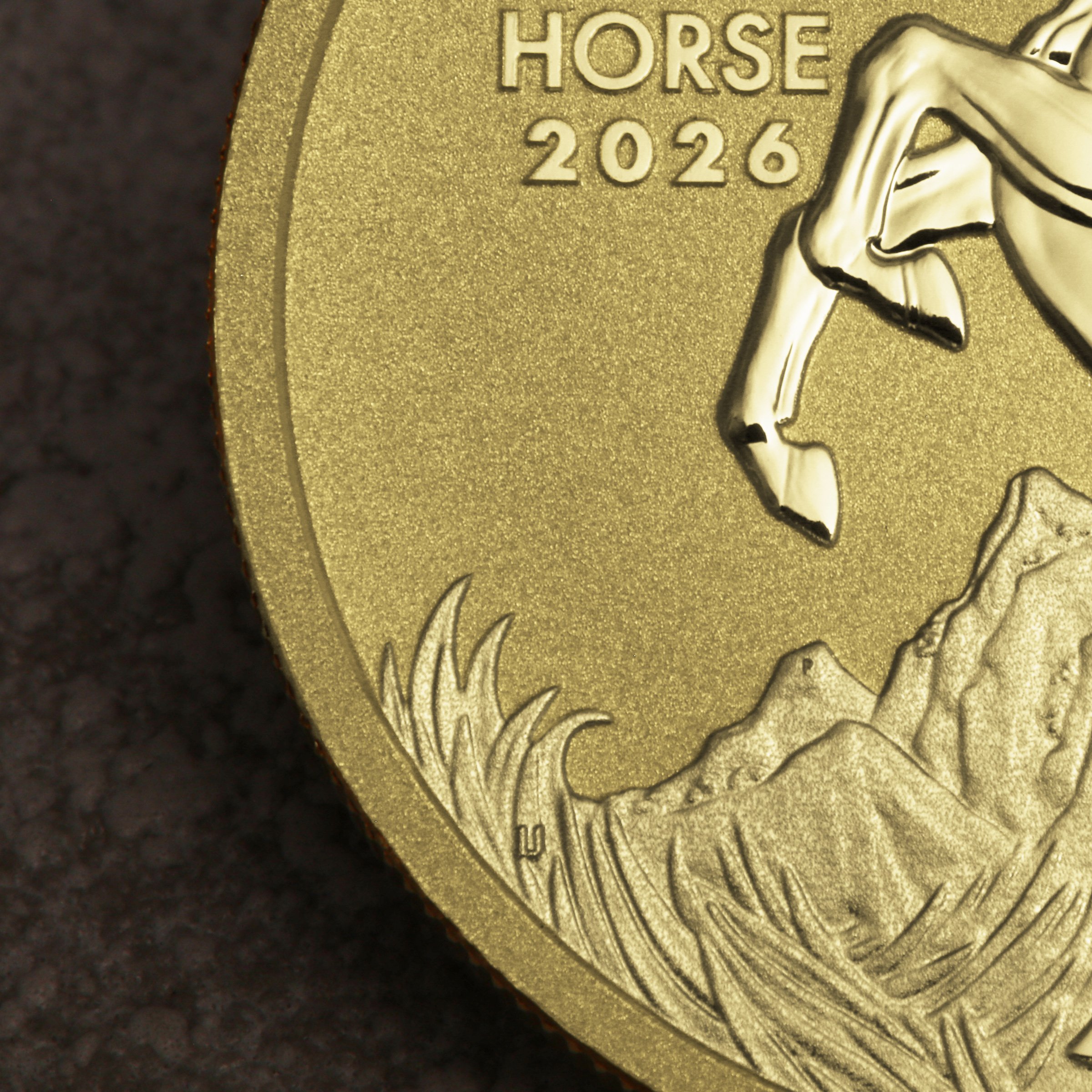 Goldmünze 1oz "Pferd" 2026 Lunar III – Year of the Horse (Australien) - Detailansicht 4