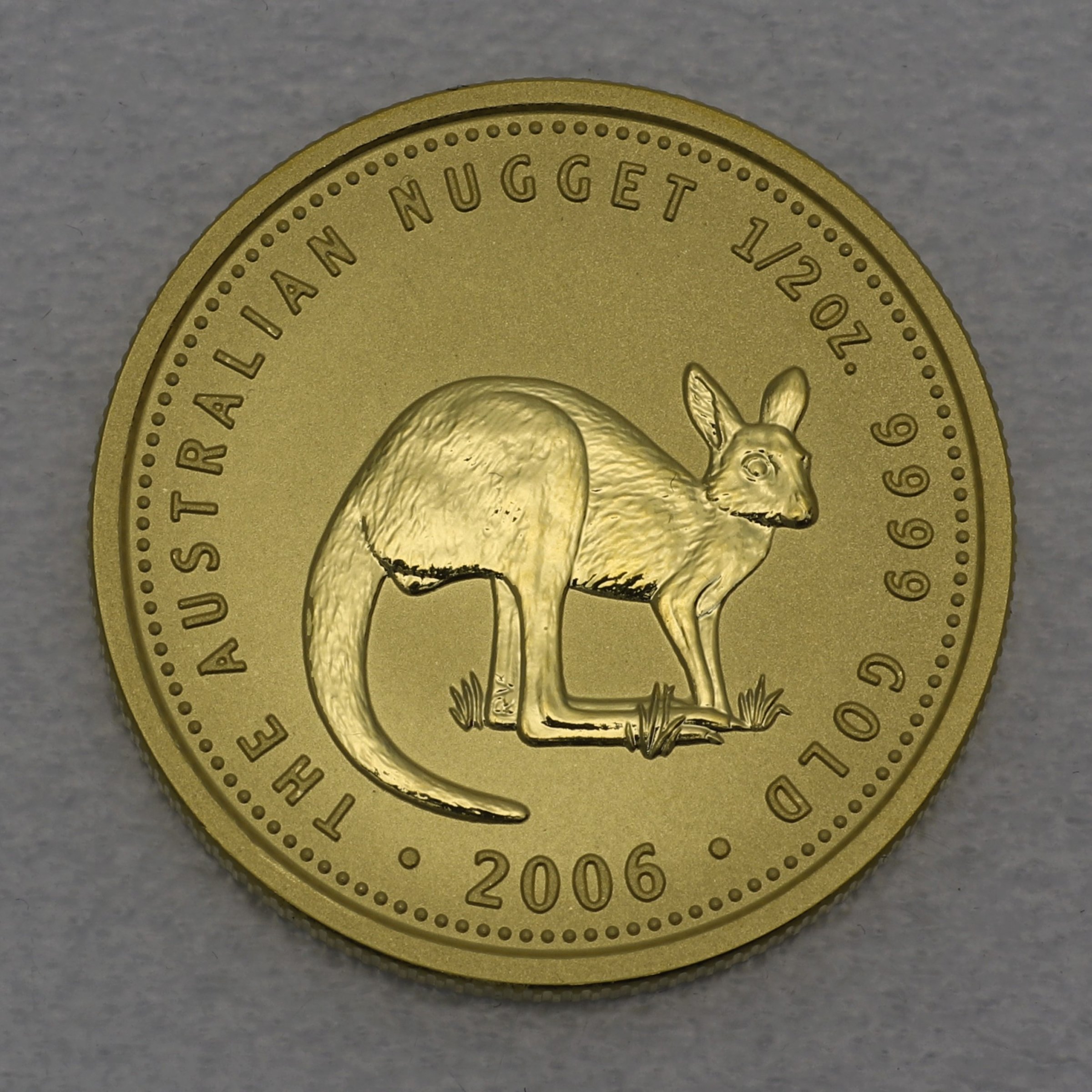 Goldmünze 1/2oz "Känguru" 2006 Australian Nugget (Australien) - Hauptansicht