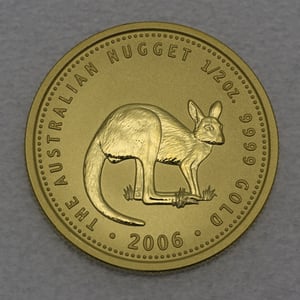 Goldmünze 1/2oz "Känguru" 2006 Australian Nugget (Australien) - Hauptansicht