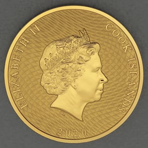 Goldmünze 1oz "Bounty" 2020 New Generation (Cook Islands) - Miniaturansicht 2