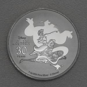Silbermünze 1oz "Aladdin" 2022 Disney diff. (Niue) - Hauptansicht
