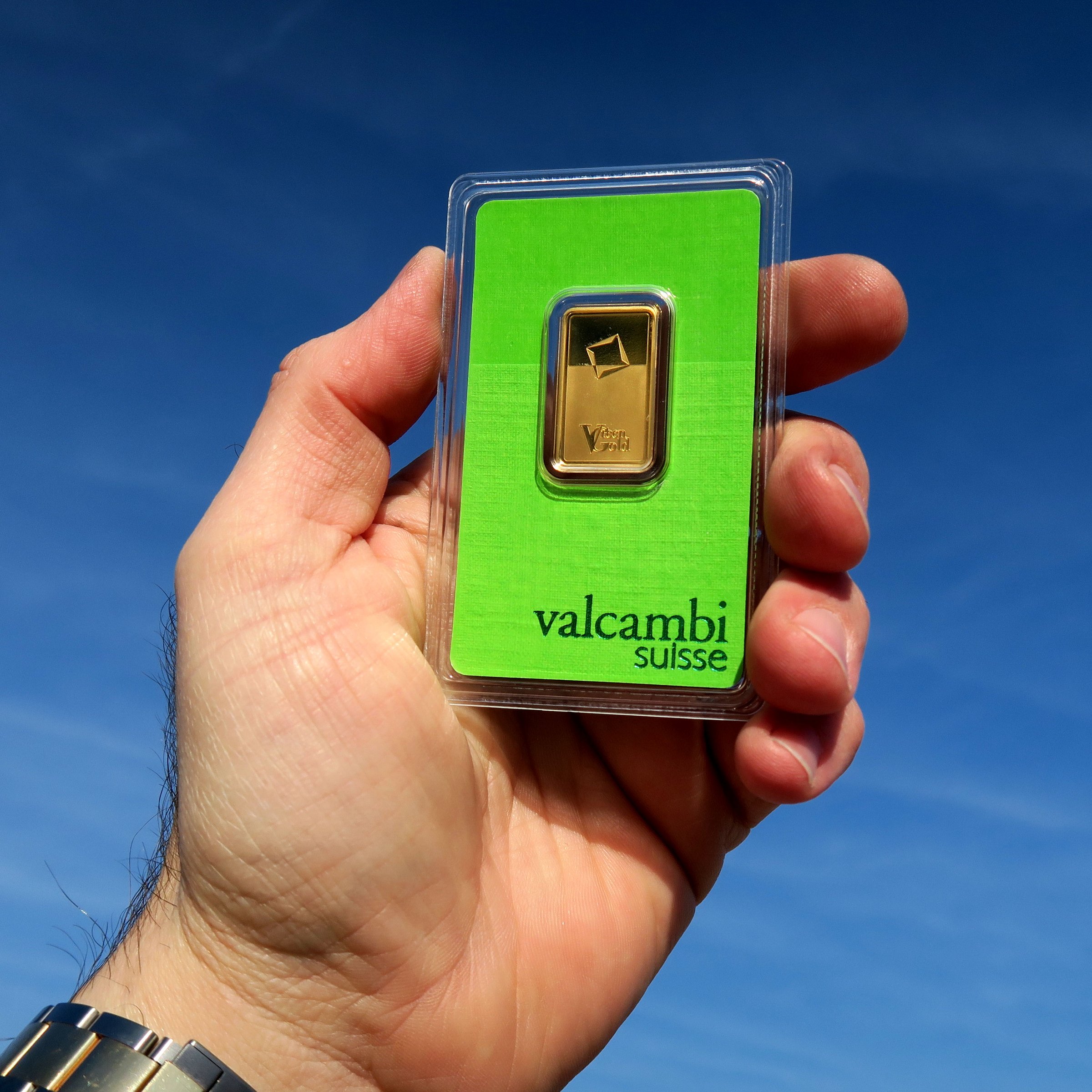 Goldbarren 10g "Green Gold" VALCAMBI (999,9 Au) - Detailansicht 6