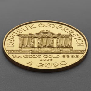 Goldmünze 1/25oz "Wiener Philharmoniker" aktueller Jahrgang (Österreich) - Miniaturansicht 4