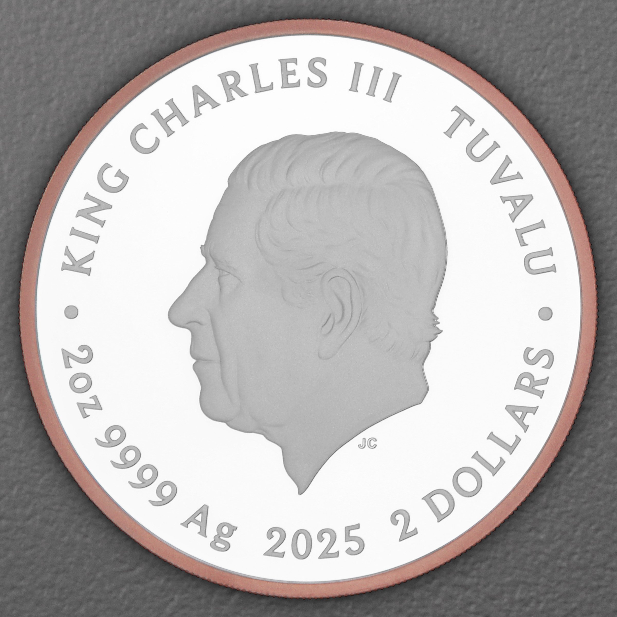 Silbermünze 2oz "Patrick Star" 2025 (PP/rosévergoldet) (Tuvalu) - Detailansicht 1