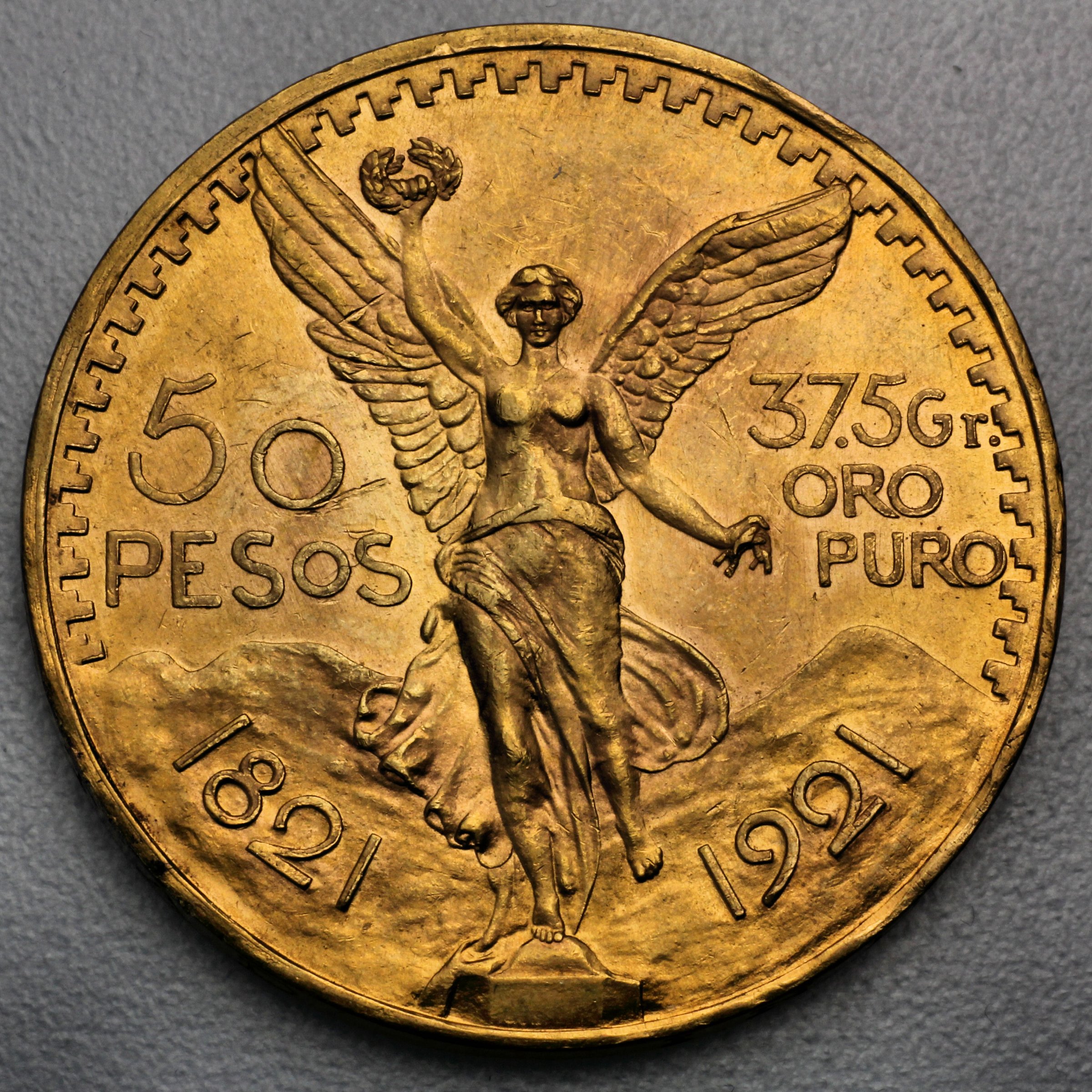 Goldmünze 50 Pesos "Centenario" (Mexiko) - Hauptansicht