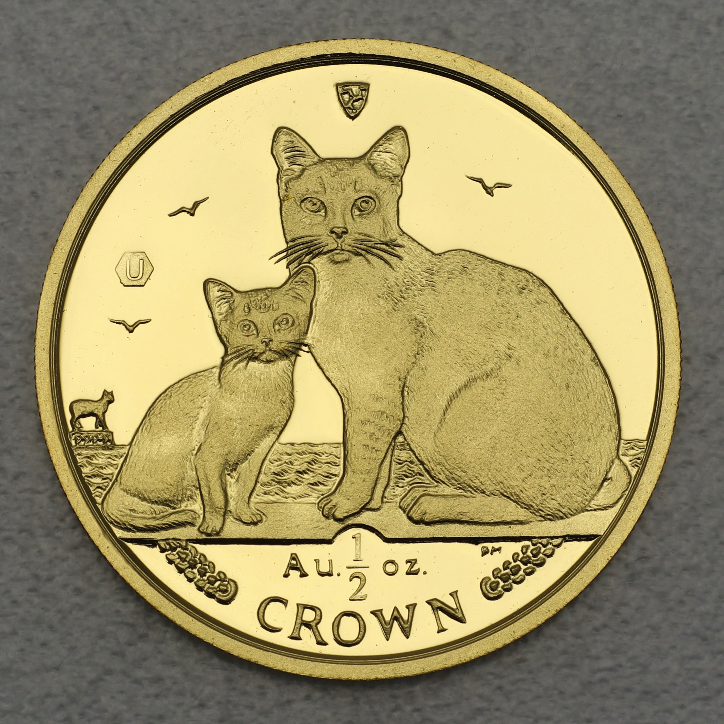 Goldmünze 1/2oz "Burmilla Cat" 2008 Cats (Isle of Man) - Hauptansicht