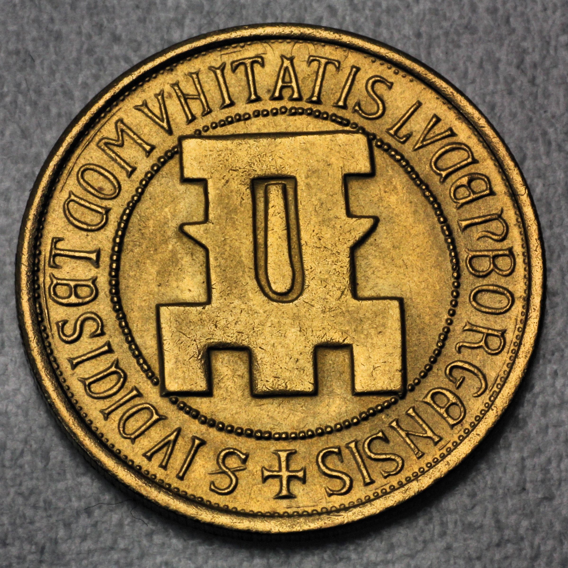 Goldmünze 20 Francs "Charlotte" 1963 (Luxemburg) - Detailansicht 1