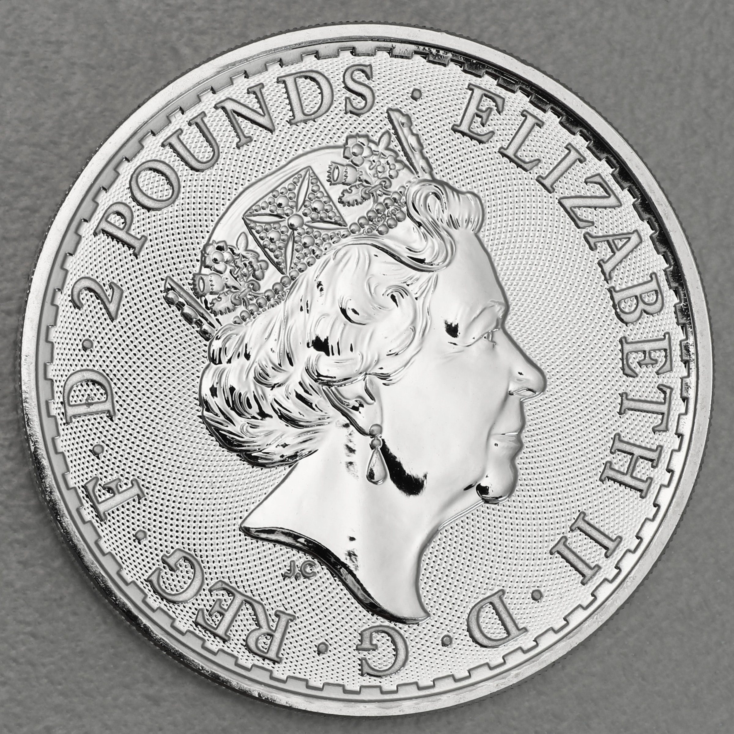 Silbermünze 1oz "Britannia" 2022 (Großbritannien) - Detailansicht 1