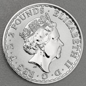 Silbermünze 1oz "Britannia" 2022 (Großbritannien) - Miniaturansicht 2