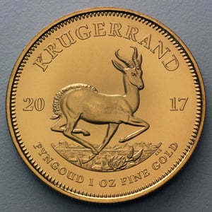 Goldmünze 1oz "Krügerrand" 2017 (Südafrika) - Hauptansicht