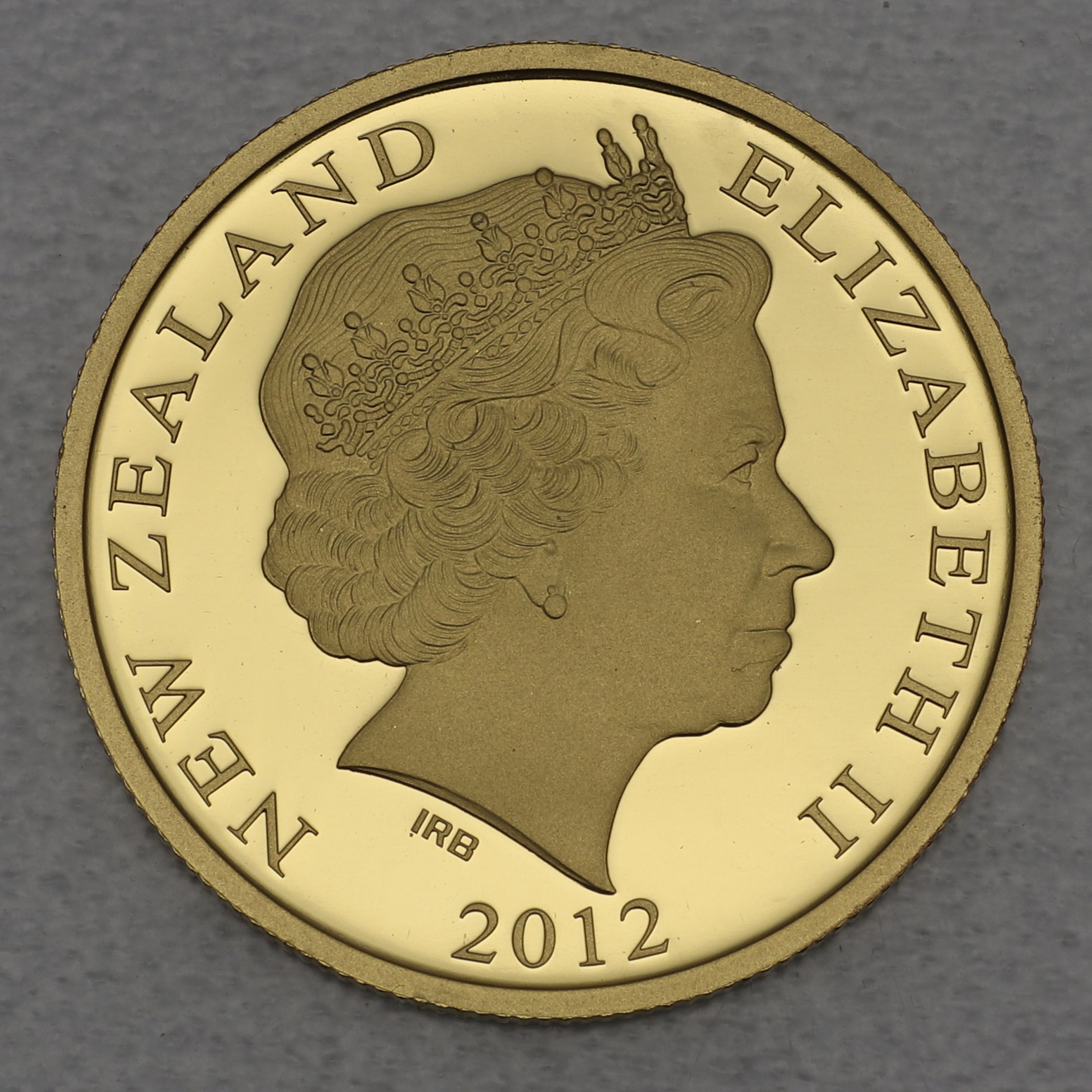 Goldmünze 1/4oz "Kiwi" 2012 Treasures of New Zealand (Neuseeland) - Detailansicht 1