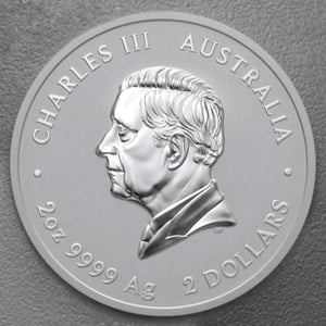 Silbermünze 2oz "Schlange" 2025 Lunar III – Year of the Snake 19% (Australien) - Miniaturansicht 2
