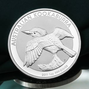 Silbermünze 1oz "Kookaburra" 2011 (Australien) - Miniaturansicht 5