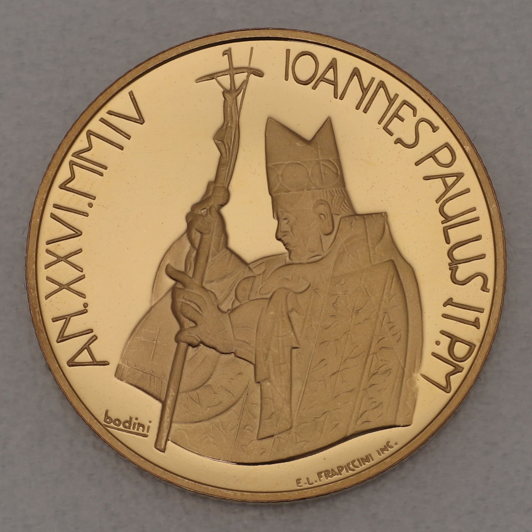 Goldmünze "50 Euro - 2004" Salomonisches Urteil (Vatikanstadt) - Detailansicht 1
