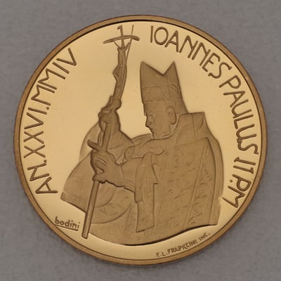 Goldmünze "50 Euro - 2004" Salomonisches Urteil (Vatikanstadt) - Miniaturansicht 2