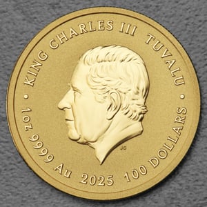 Goldmünze 1oz "Caritas Omnia Potest" 2025 Ottifanten – Rüsselfanten (Tuvalu) - Miniaturansicht 2