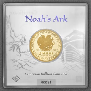 Goldmünze 1/2oz "Arche Noah" aktueller Jahrgang (Armenien) - Miniaturansicht 4