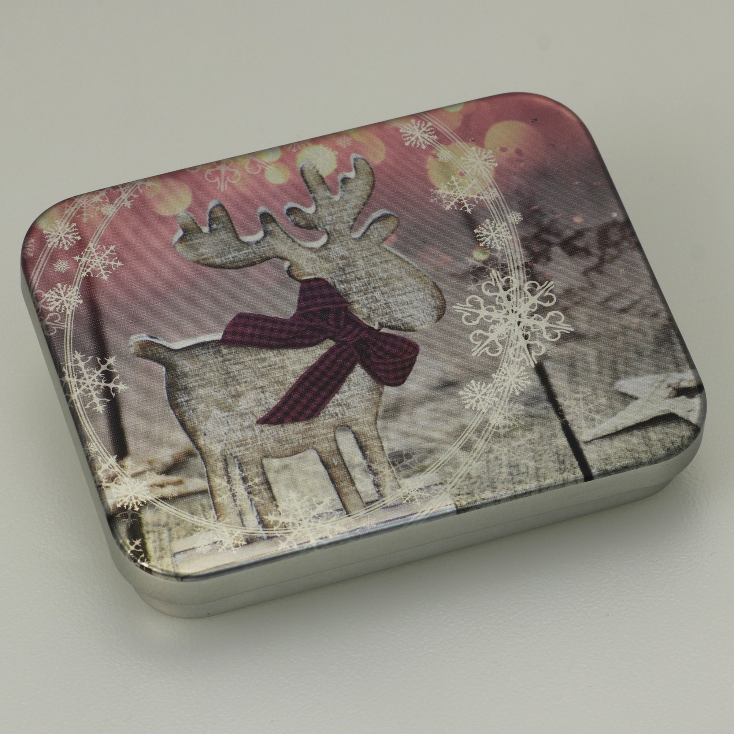 Geschenk-Box "Weihnachts-Elch" (eckig) - Detailansicht 1