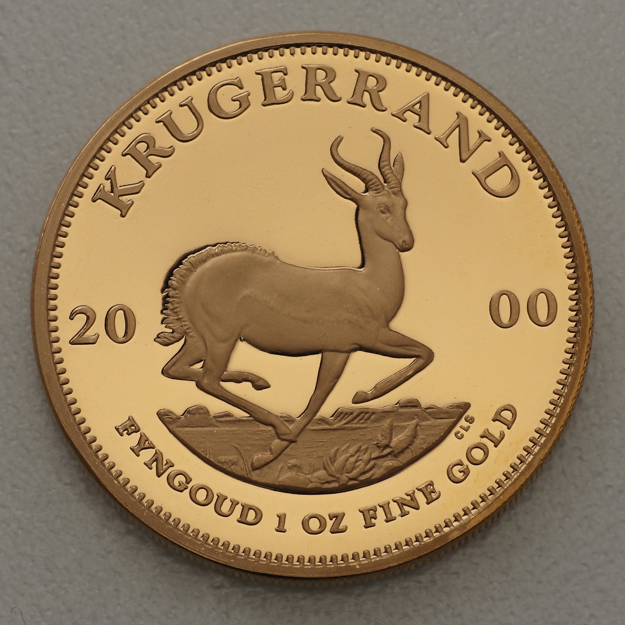 Goldmünzen 4 x "Krügerrand" 2000 (PP) Prestige Set – 4-teilig (Südafrika) - Detailansicht 3