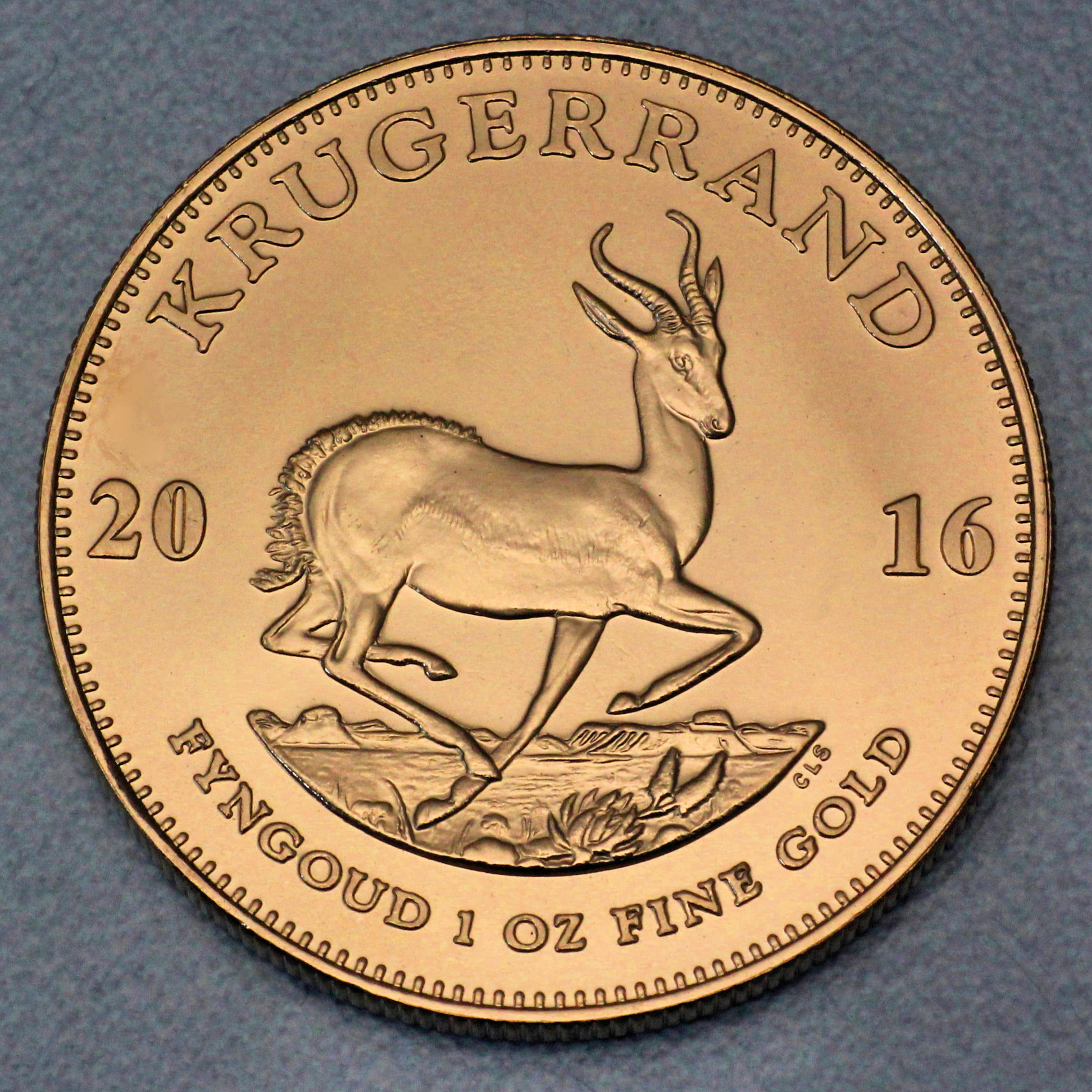 Goldmünze 1oz "Krügerrand" verschiedene Jahrgänge (Südafrika) - Detailansicht 2