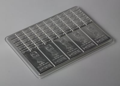 Münztafel 5 x 10g + 50 x 1g Ag (Cook Islands) - Miniaturansicht 2