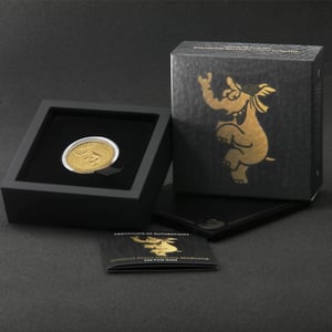 Goldmünze 1oz "Risus Optima Medicina" 2023 Ottifanten – Funnyfant (Tuvalu) - Miniaturansicht 5