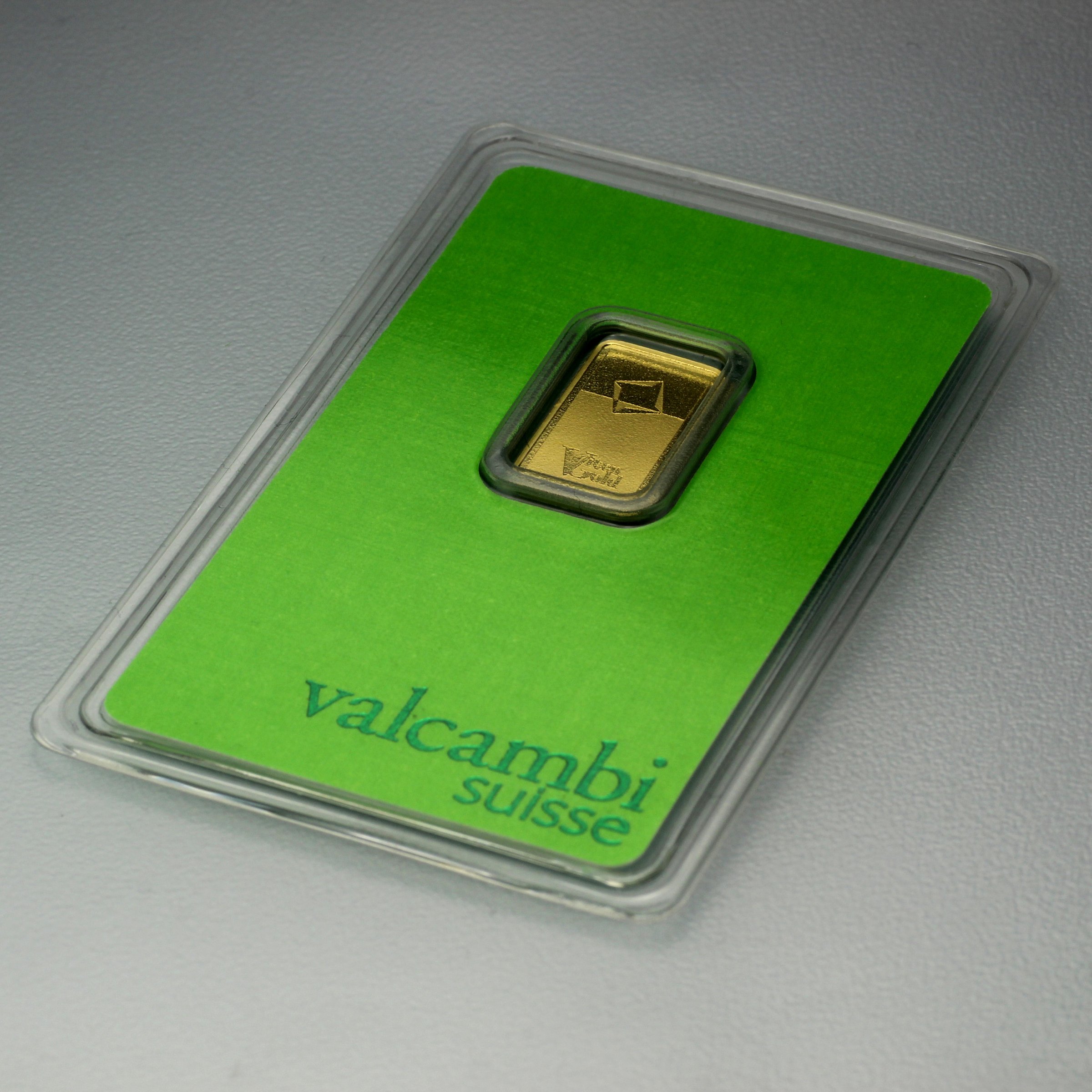 Goldbarren 2,5g "Green Gold" VALCAMBI (999,9 Au) - Detailansicht 4