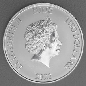 Silbermünze 1oz "Dagobert Duck 75. Jubiläum" 2022 Disney 19% (Niue) - Miniaturansicht 2