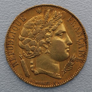 Goldmünze 20 Francs "Ceres" (Frankreich) - Hauptansicht