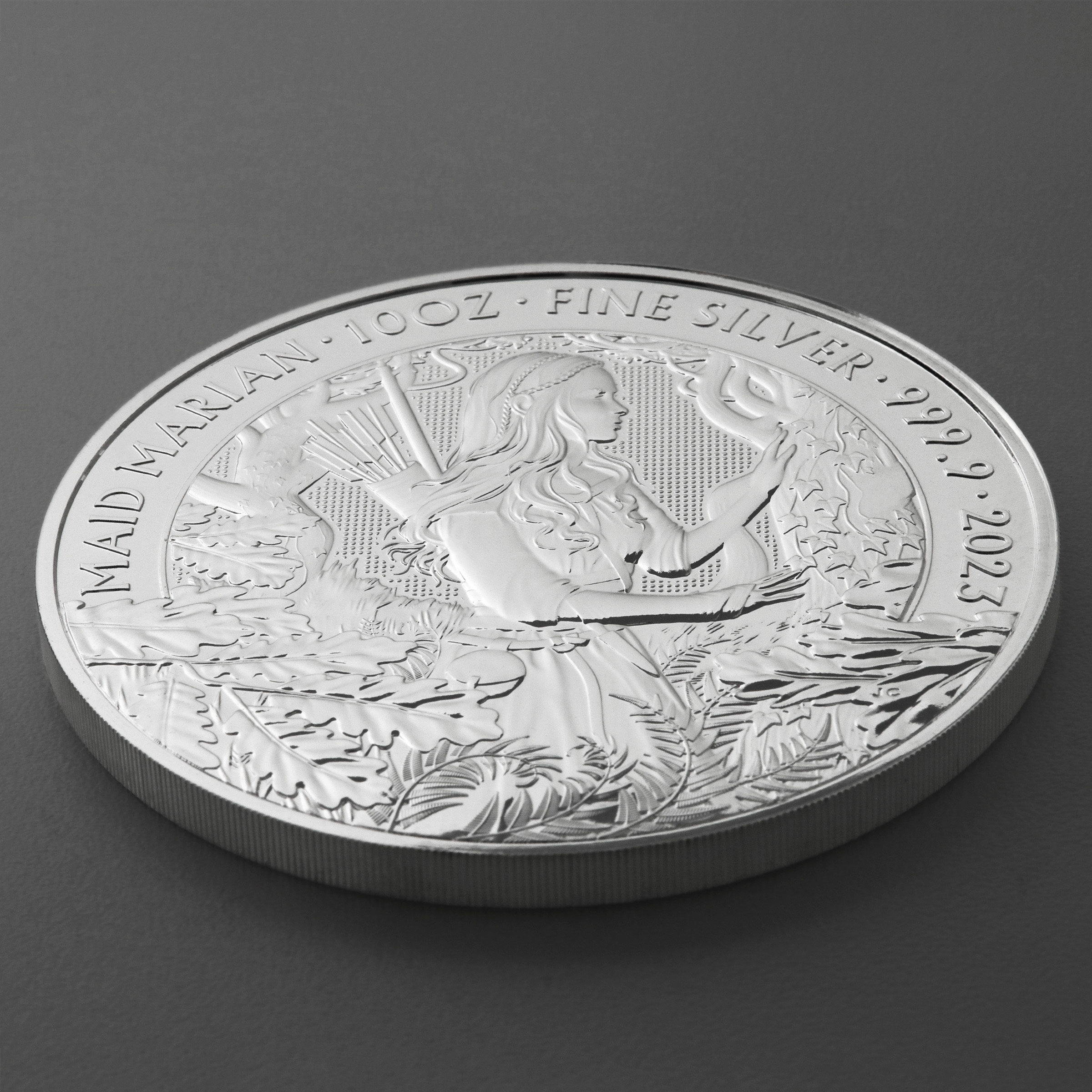 Silbermünze 10oz "Maid Marian" 2023 Myths and Legends 19% (Großbritannien) - Detailansicht 2