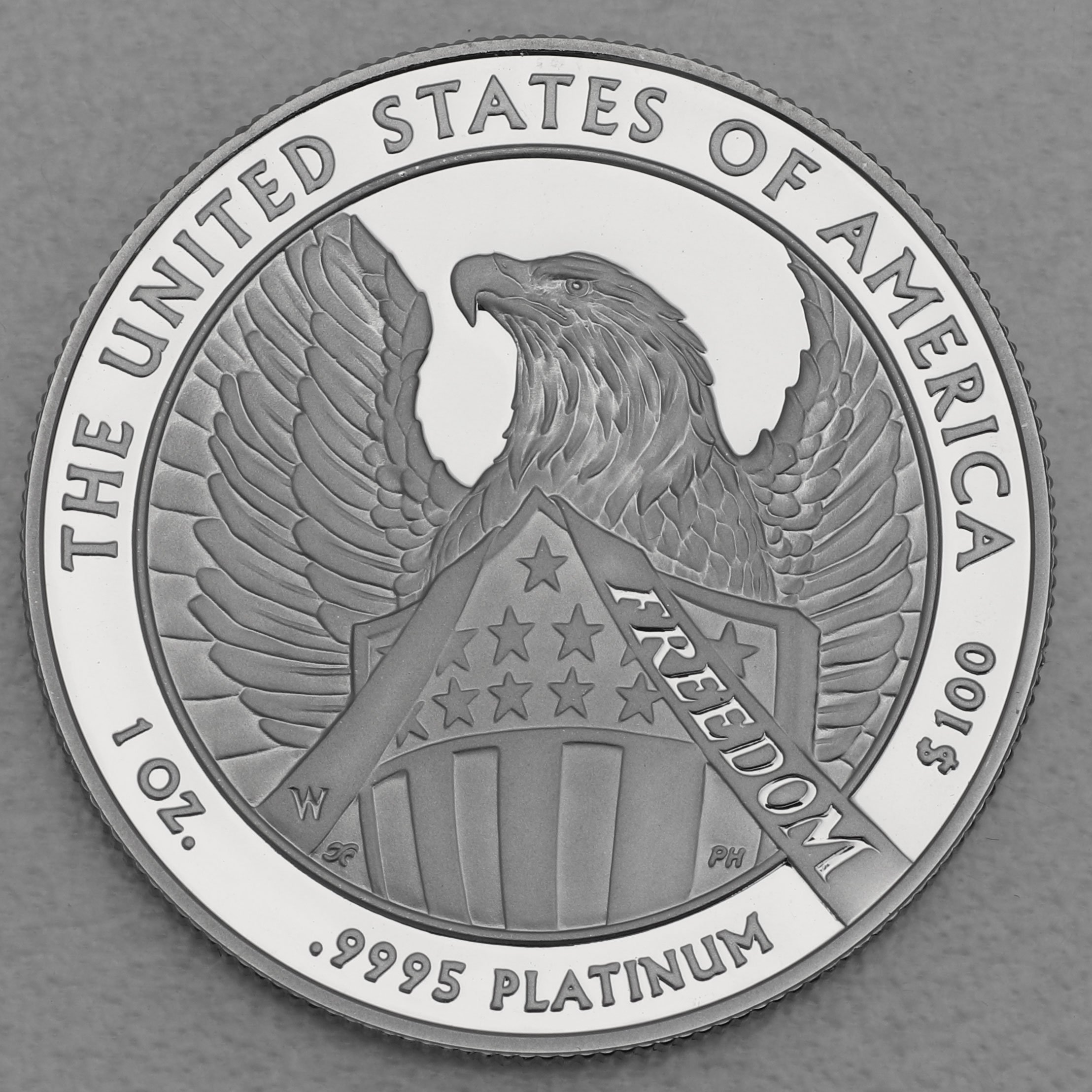 Platinmünzen "American Eagle" 2007 (PP) Set – 4-teilig (USA) - Detailansicht 4