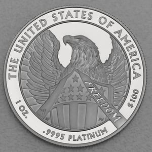 Platinmünzen "American Eagle" 2007 (PP) Set – 4-teilig (USA) - Miniaturansicht 5