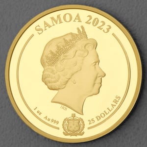 Goldmünze 1oz "Road Runner" 2023 Looney Tunes (Samoa) - Miniaturansicht 2