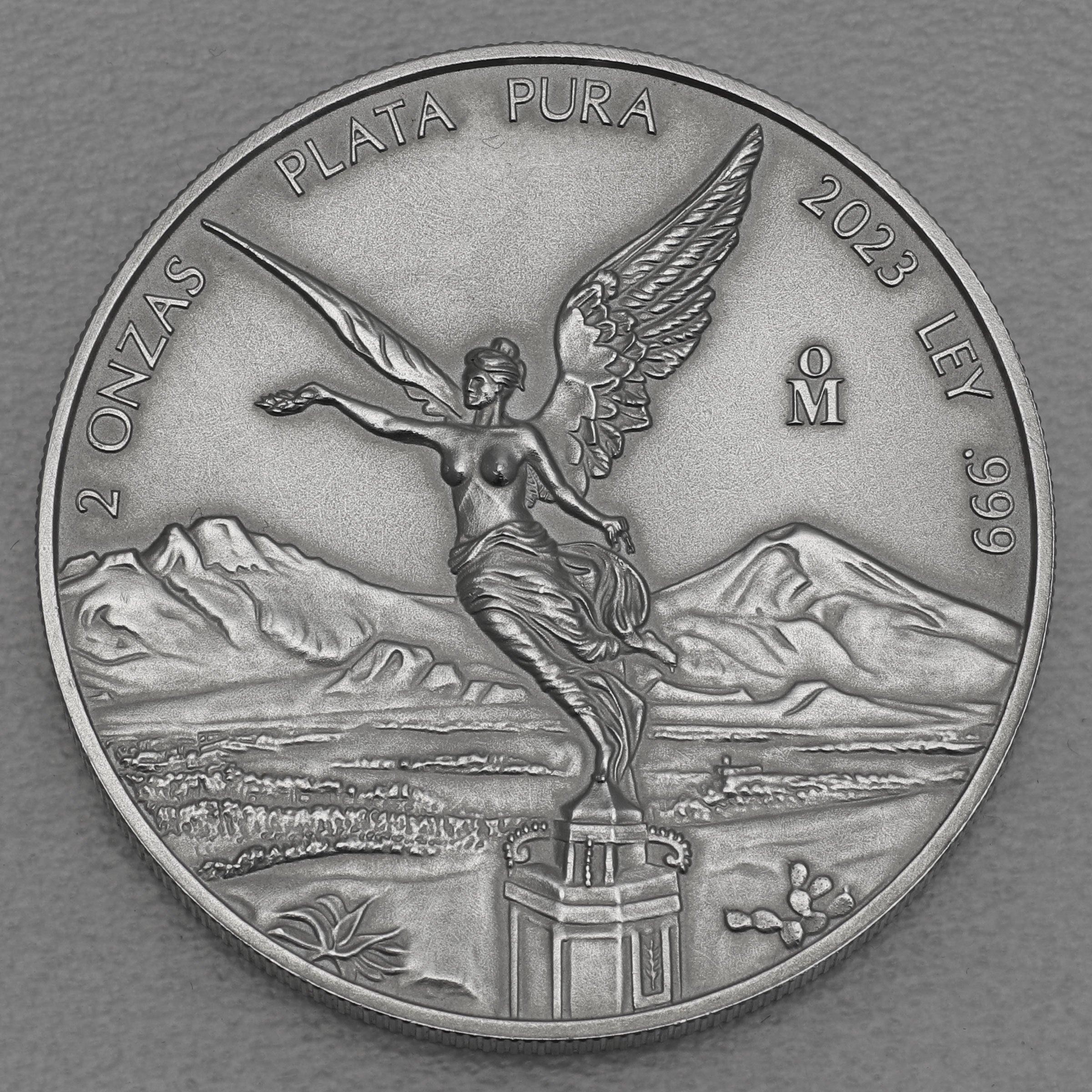 Silbermünze 2oz "Libertad" 2023 (Mexiko) - Hauptansicht