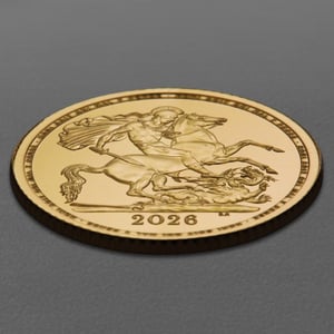 Goldmünze 1/2 Sovereign "Charles III." 2026 (Großbritannien) - Miniaturansicht 3