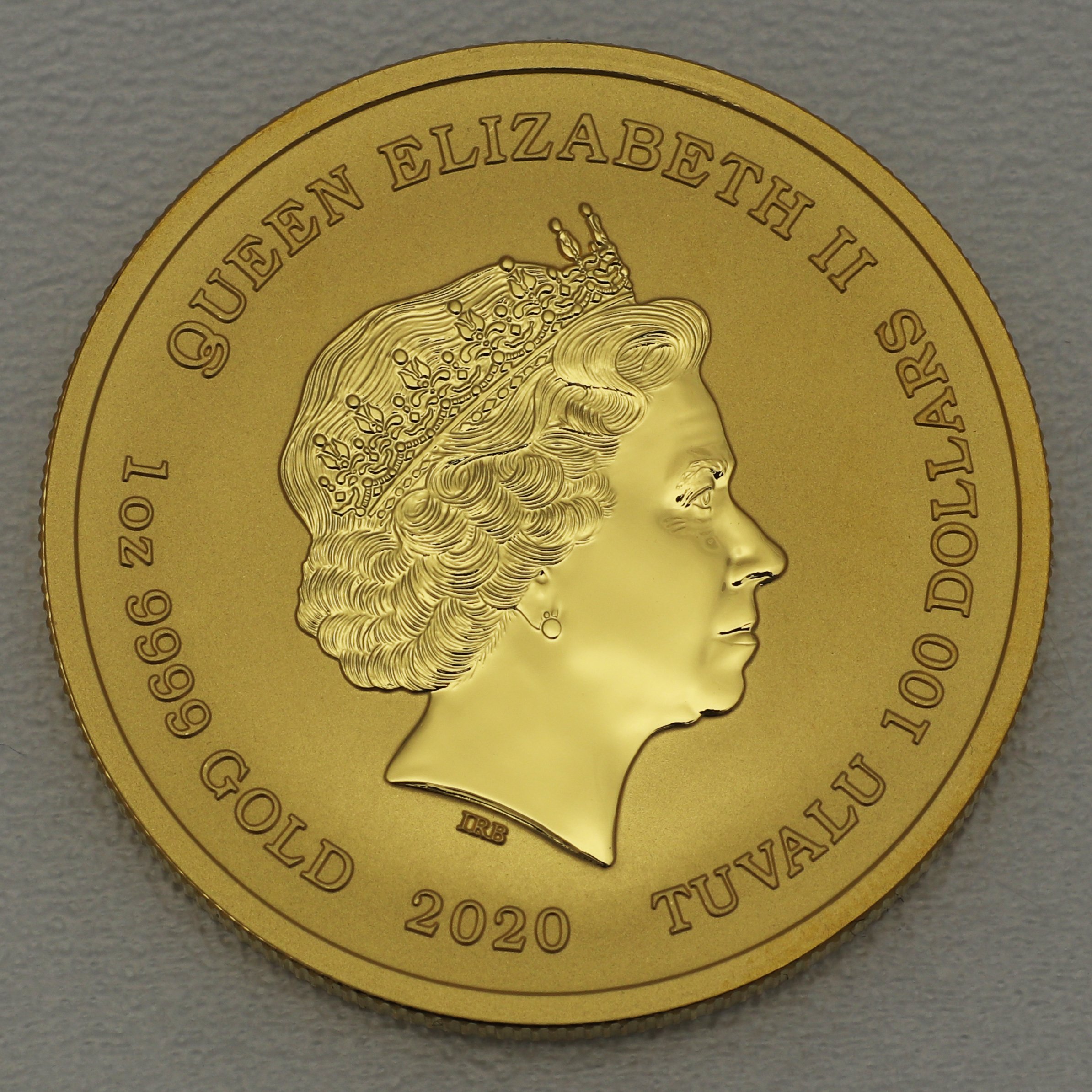 Goldmünze 1oz "Homer Simpson" 2020 The Simpsons (Tuvalu) - Detailansicht 1